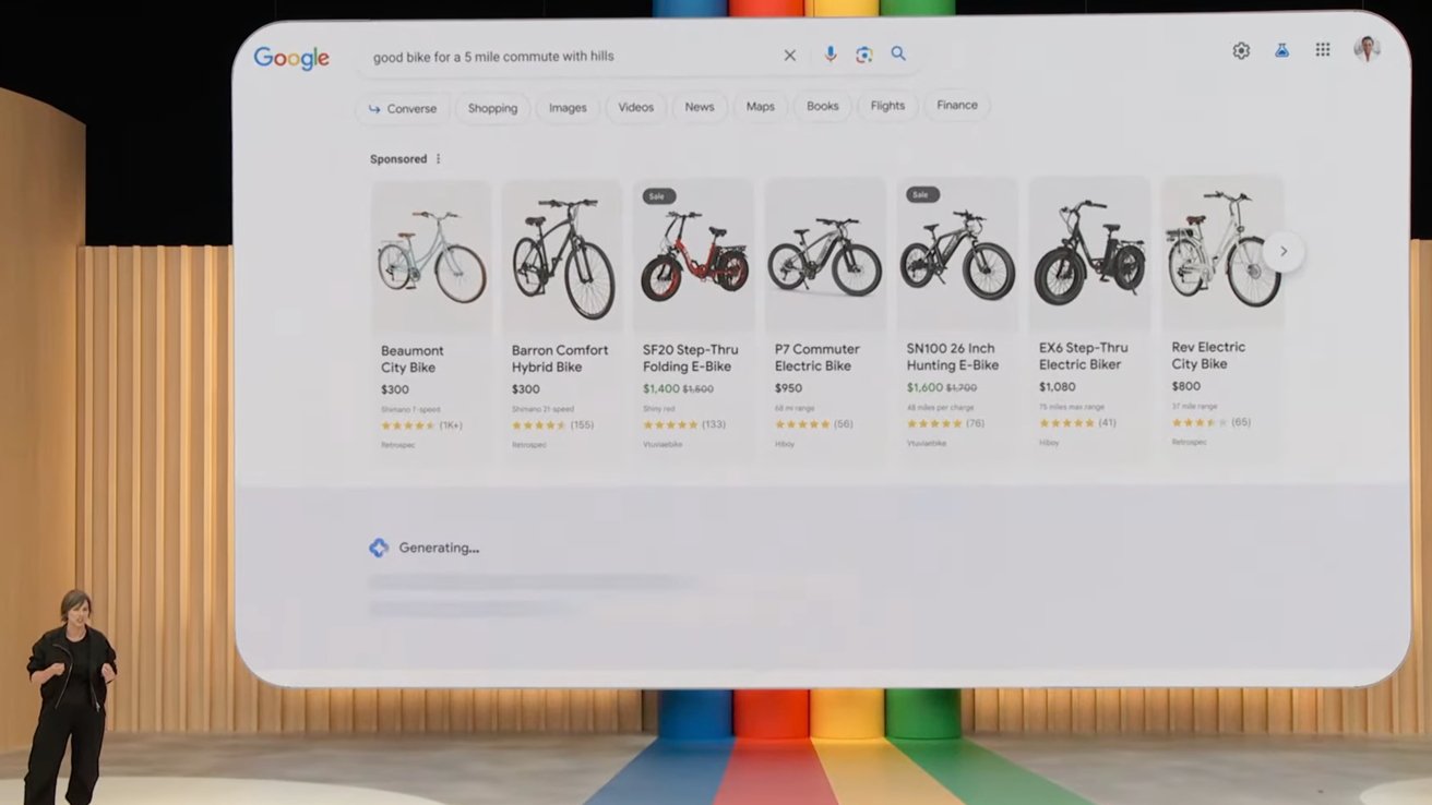Vylepšené vyhledávání s generativními odpověďmi