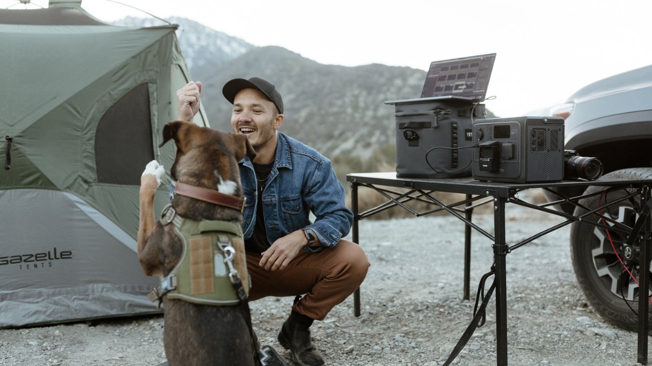 Bluetti A60 je perfektní outdoorový společník. 
