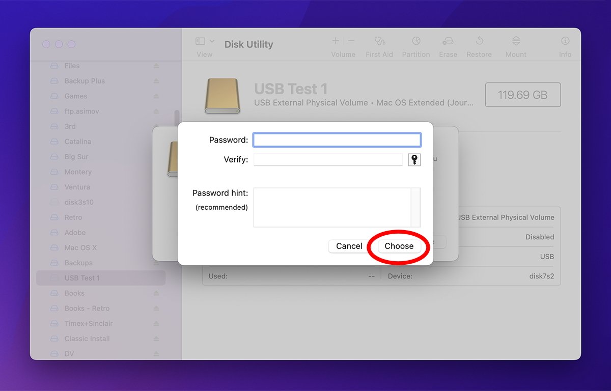 Zadejte a potvrďte heslo pro zařízení.