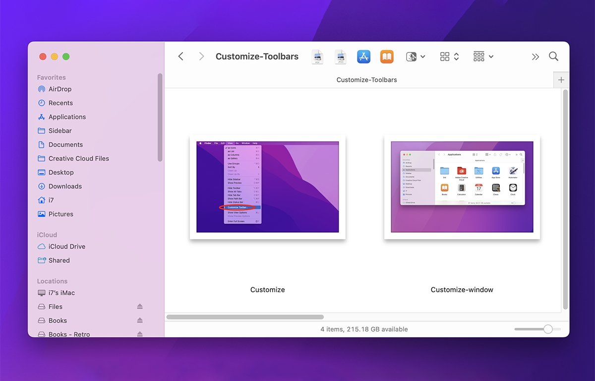 Přidejte aplikace, soubory a složky.