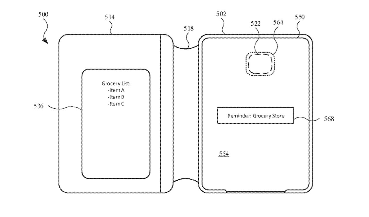 To není iPhone zobrazující tyto informace, to je jeho ochranné pouzdro