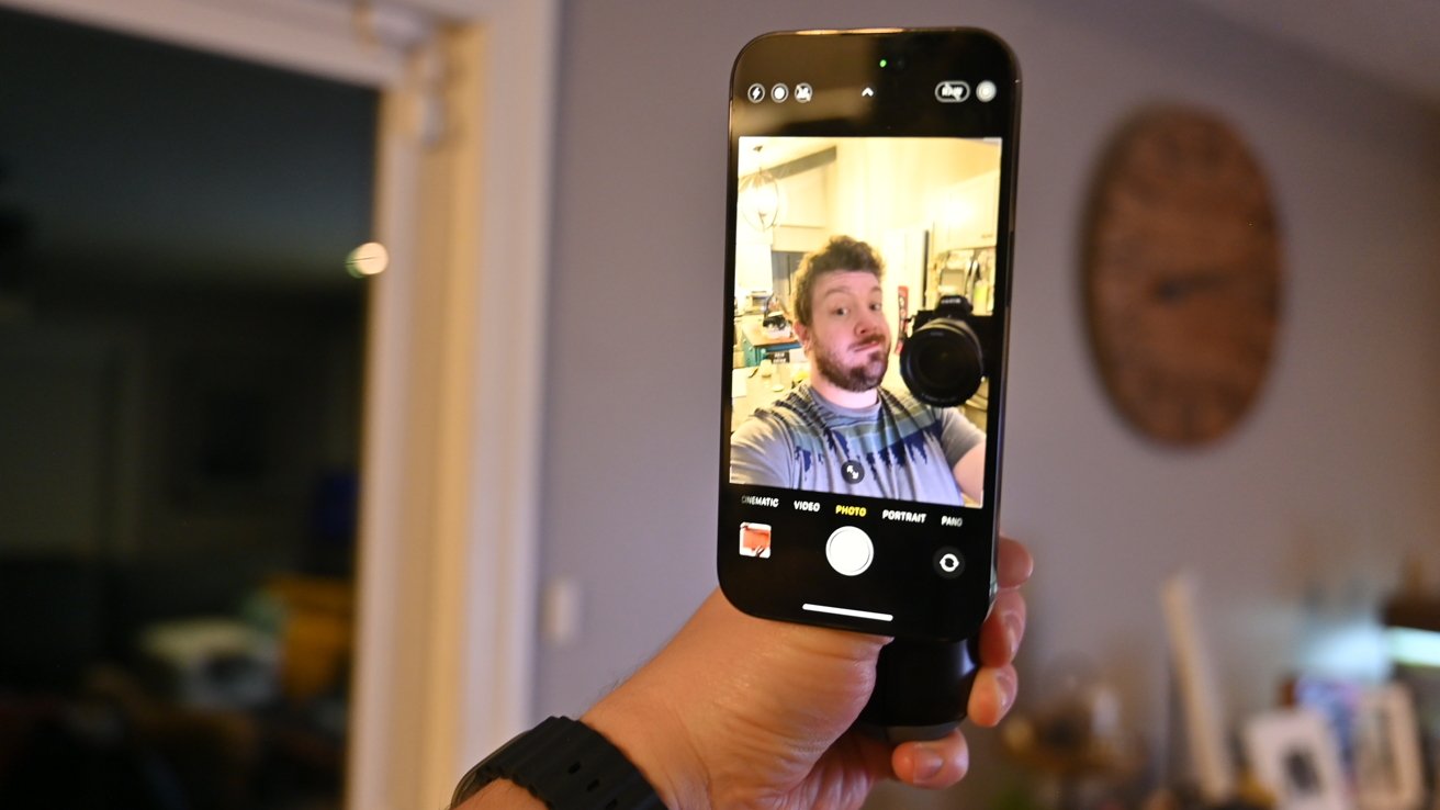 Pořizování selfie pomocí STM MagPod