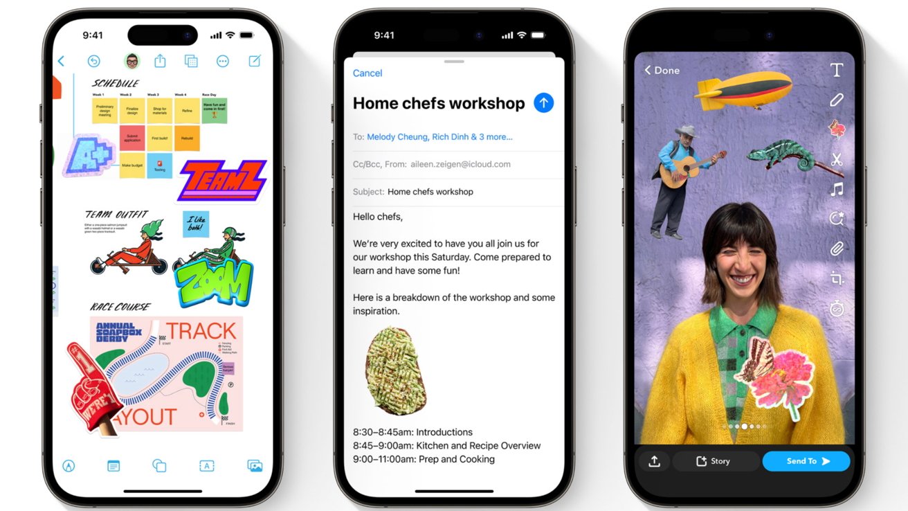 V systému iOS se objevují nové nálepky vytvořené z fotografií