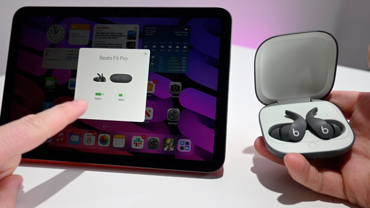 Beats Fit Pro se bez problémů integruje s vašimi zařízeními Apple