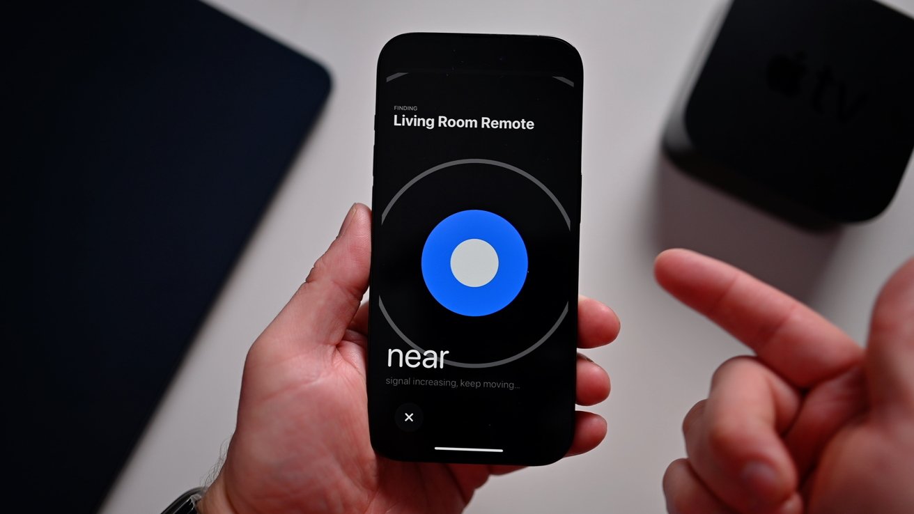 Nalezení dálkového ovládání