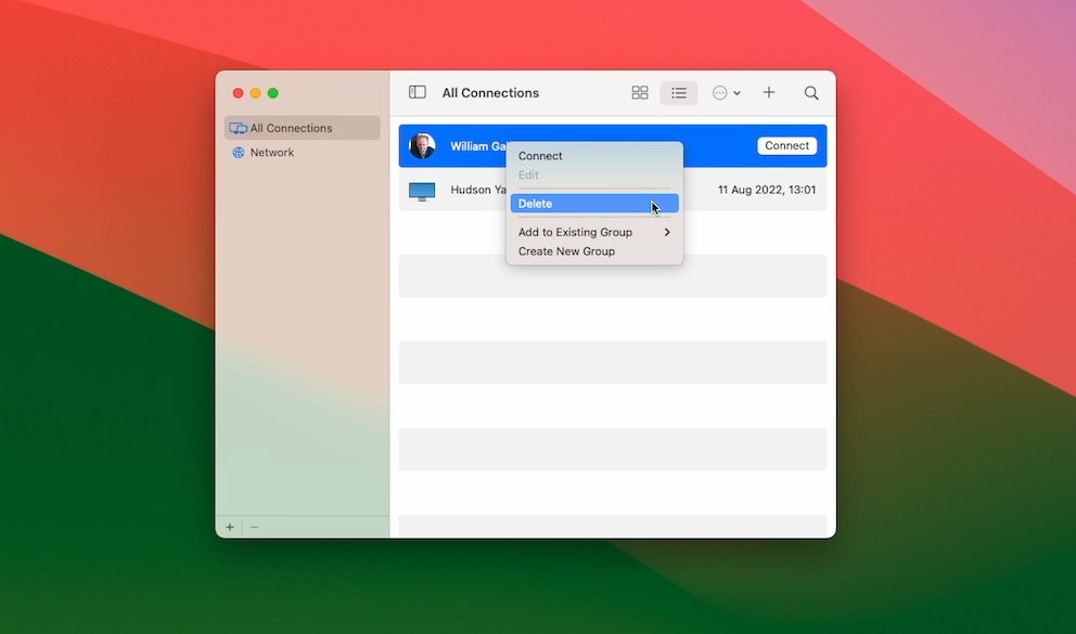 Nyní můžete uspořádat kontakty pro sdílení obrazovky do skupin pro rychlý přístup později