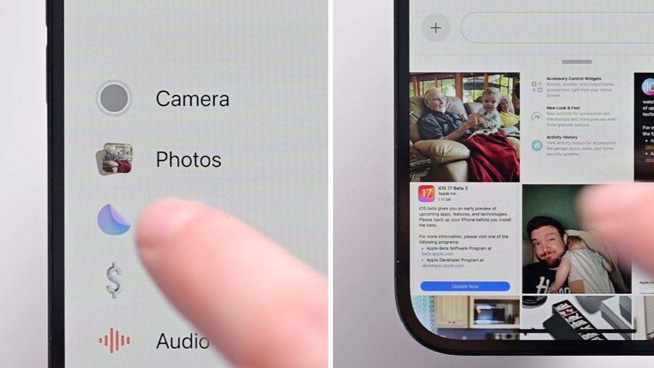 Sdílení fotek ve Zprávách