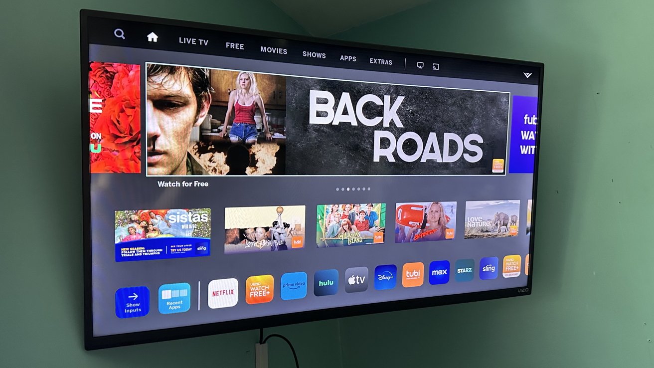 Přepínač aplikací Vizio D-Series Full HD Smart TV