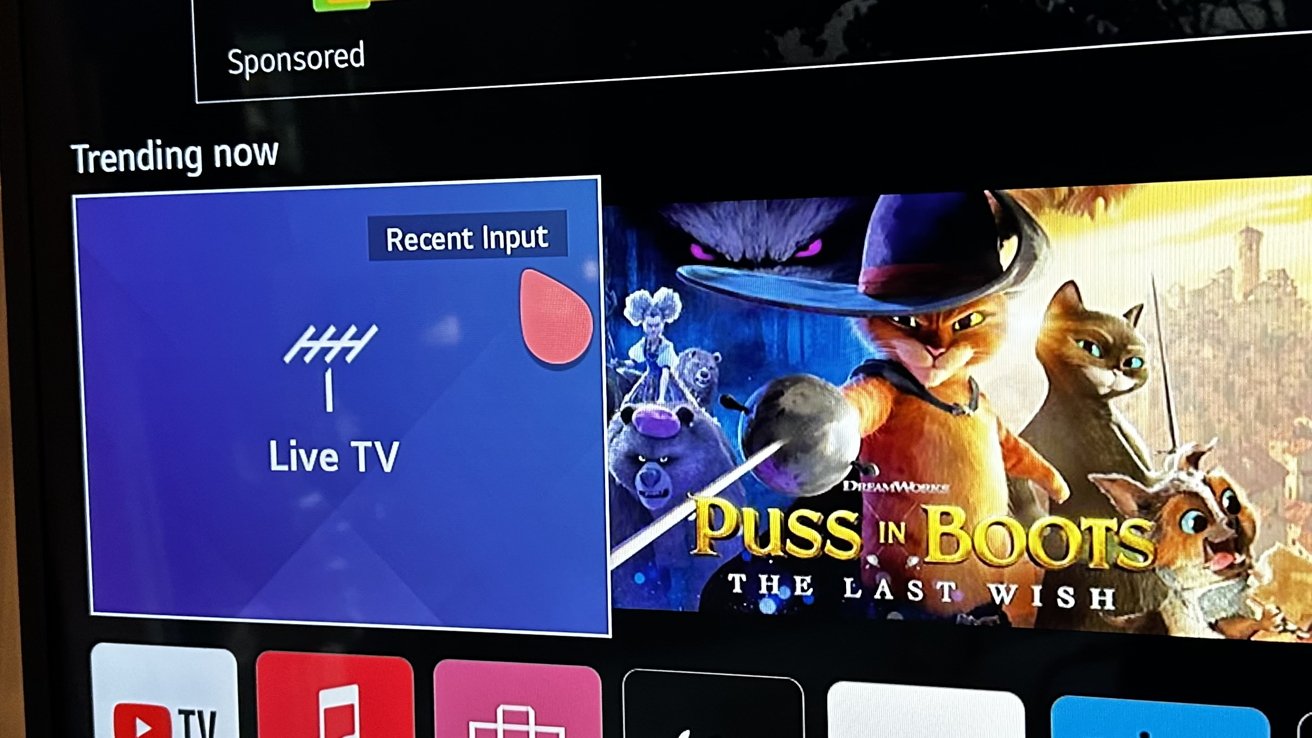 Kurzor televizoru LG UN73 UHD