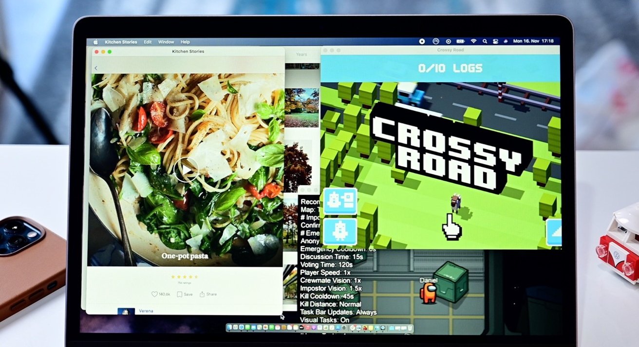 Některé aplikace pro iOS běží nativně na M1 MacBook Air