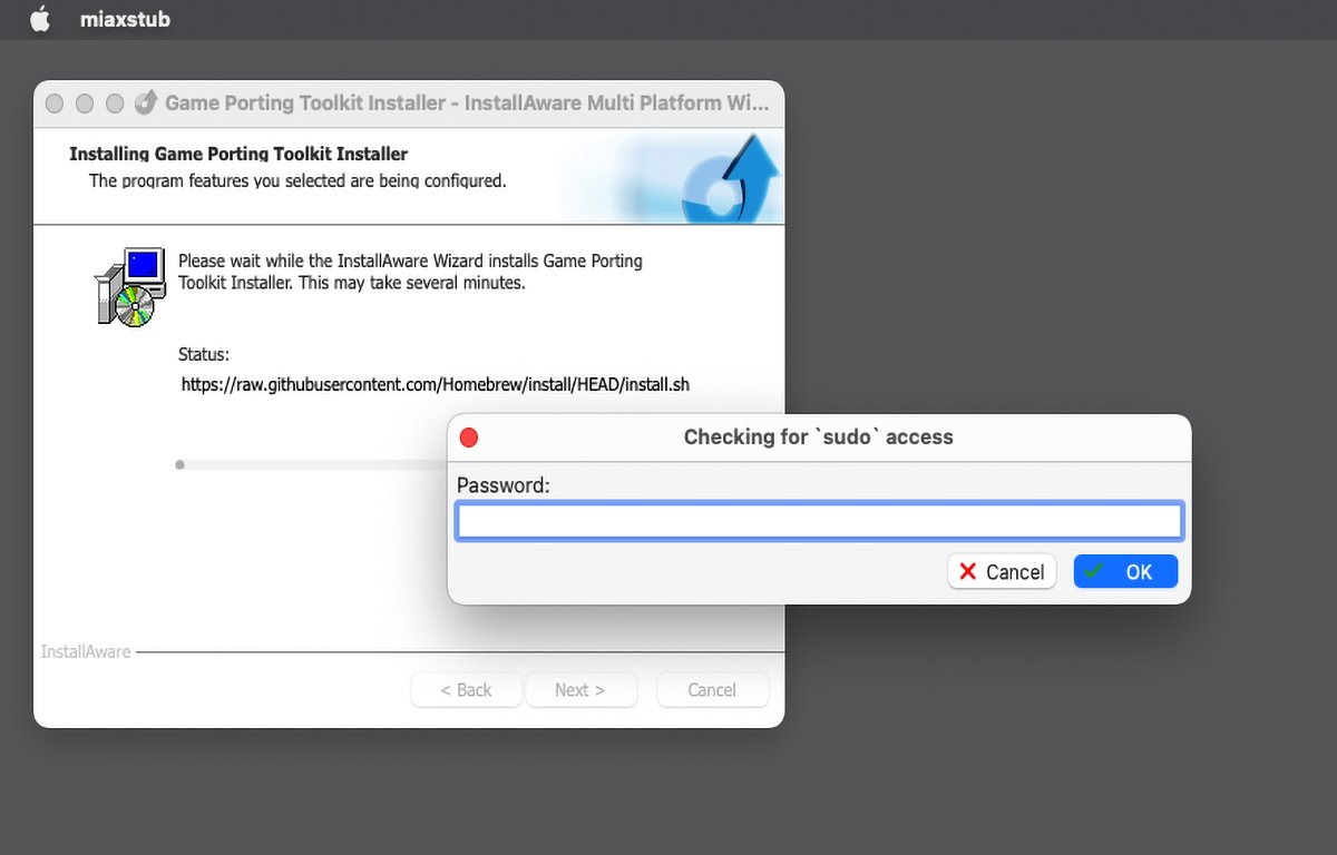 Zadejte heslo správce.