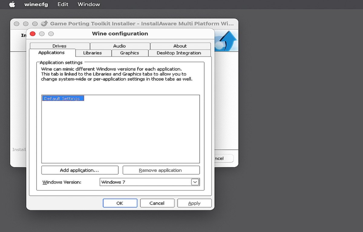 Vyzvat ke změně volitelných nastavení.