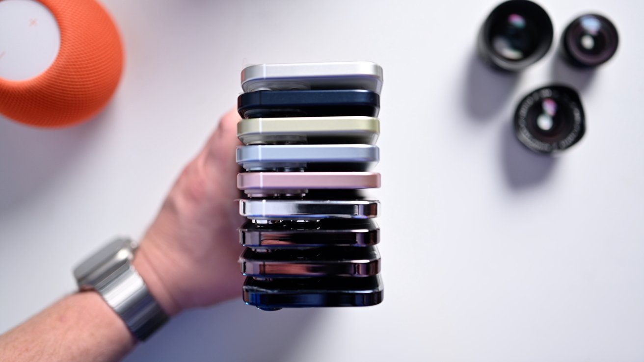 Barvy pro iPhone 15 a iPhone 15 Pro