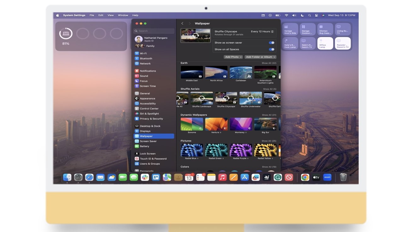Náhodné možnosti spořiče obrazovky