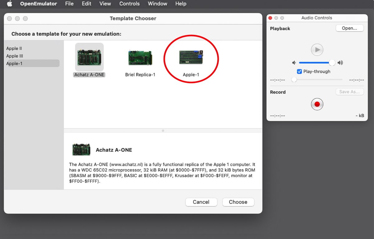 OpenEmulator v akci.