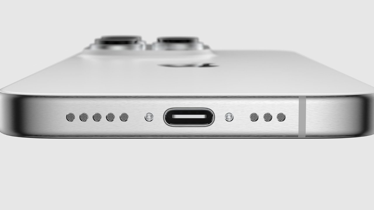 USB-C port iPhonu 15 Pro