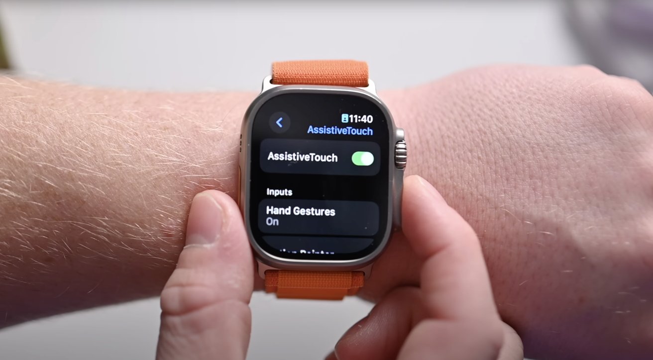 Nastavení AssistiveTouch