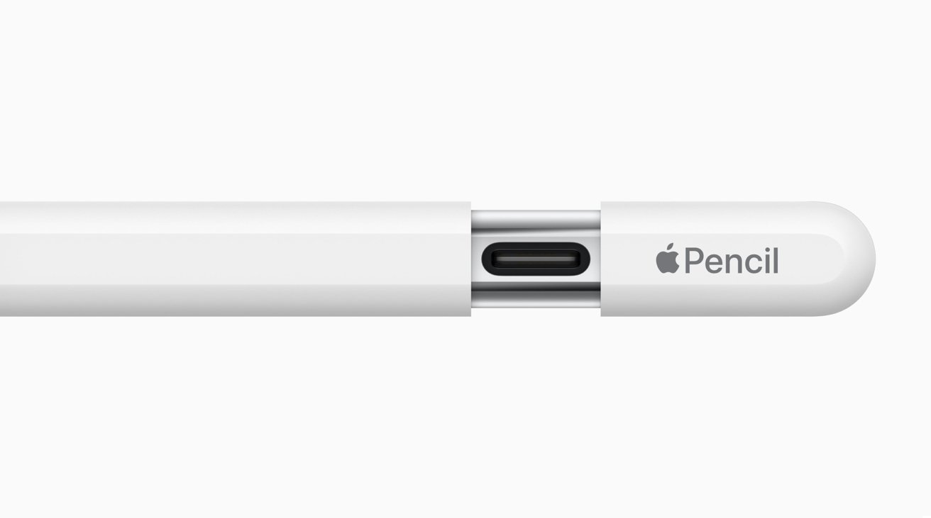 Na nové Apple Pencil je posuvná krytka a port USB-C