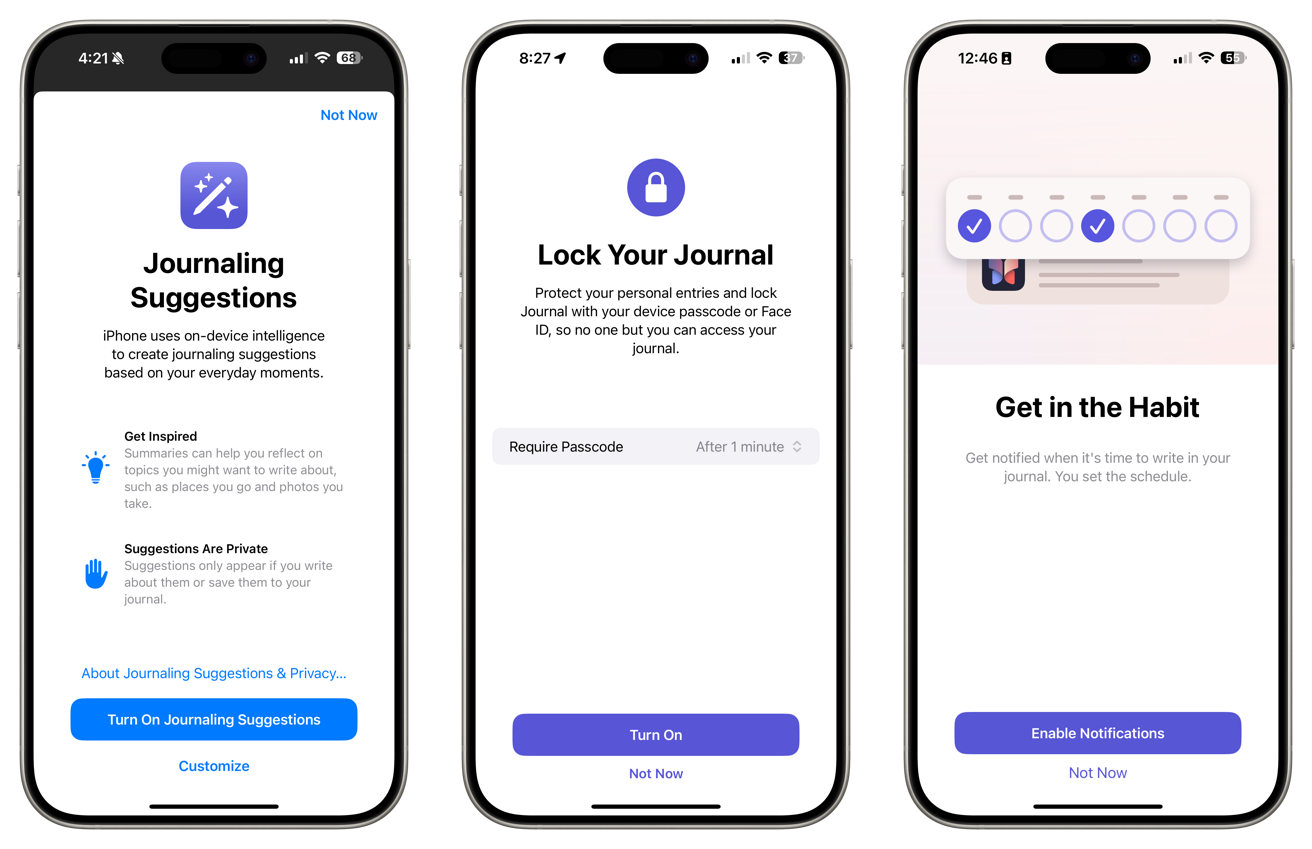 Registrace do aplikace Deník