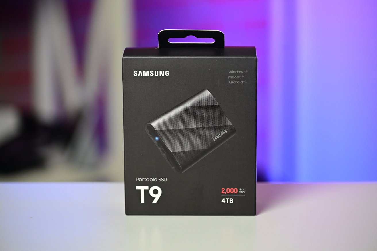 SSD box Samsung T9