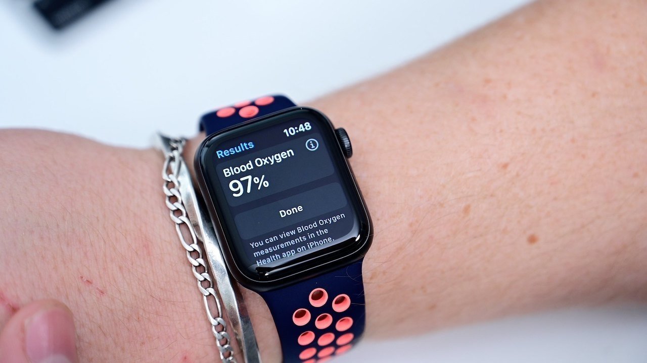 Měření hladiny kyslíku v krvi na Apple Watch