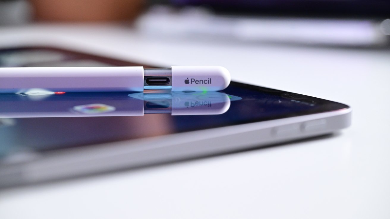 Apple Pencil (USB-C) s iPadem Pro