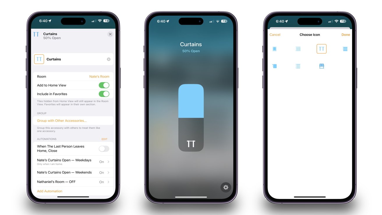 Recenze SwitchBot Curtain 3: Ovládání domácí aplikace