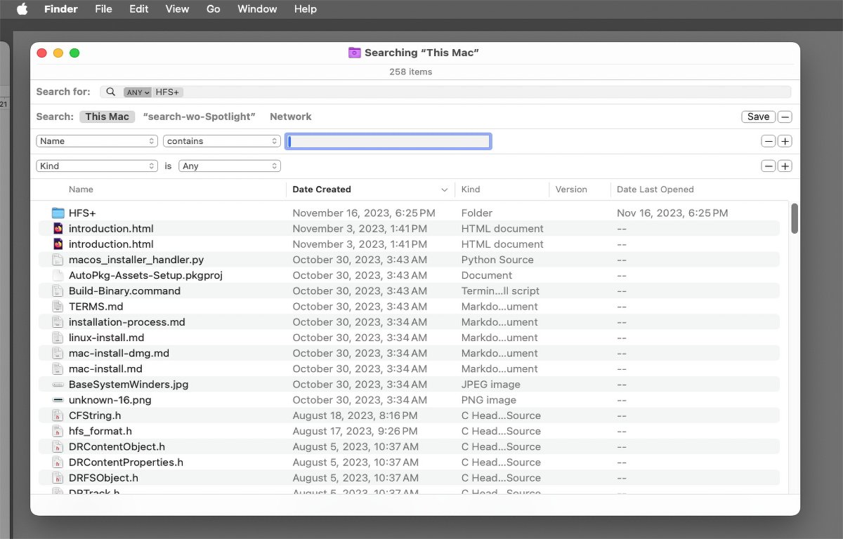 K nastavení kritérií vyhledávání použijte nabídky atributů.