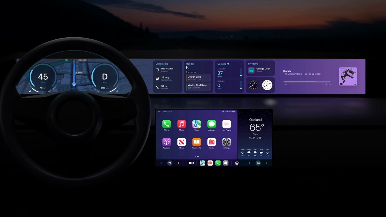 Vize Applu pro budoucnost CarPlay